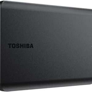Toshiba Canvio Basics 2TB Portable External Hard Drive USB 3.0, Black - HDTB520XK3AA : Electronics