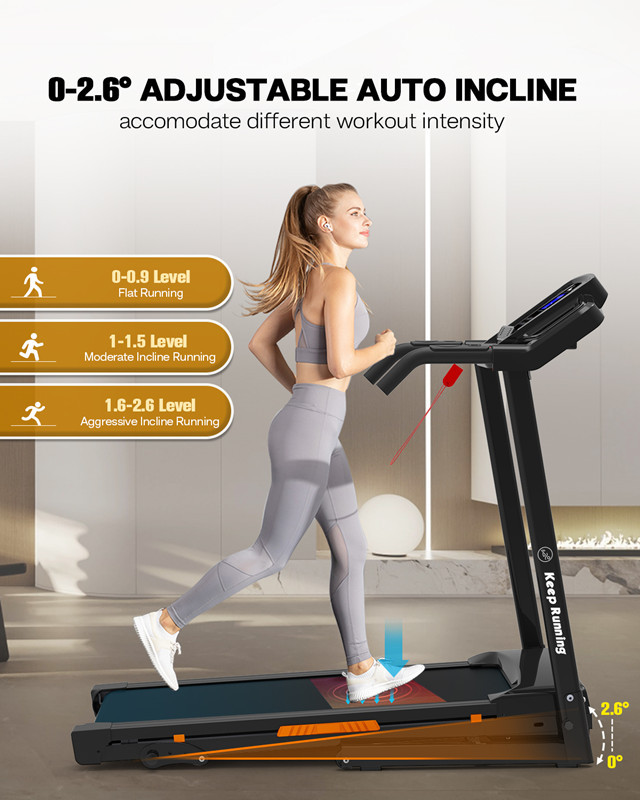 Treadmill JK8806-4-GR - Image 8