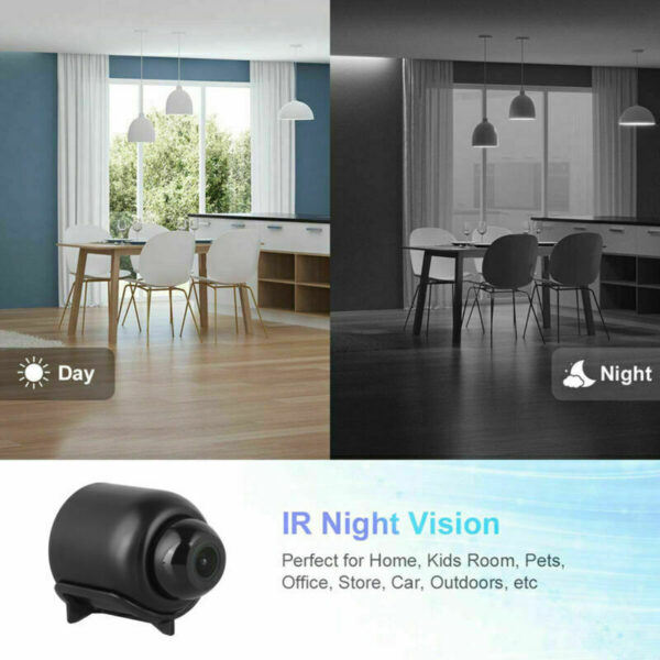 FREE 64G HD Hidden Spy Nanny Camera Wireless Wifi Home Security Night Vision HD 1080P - Image 4