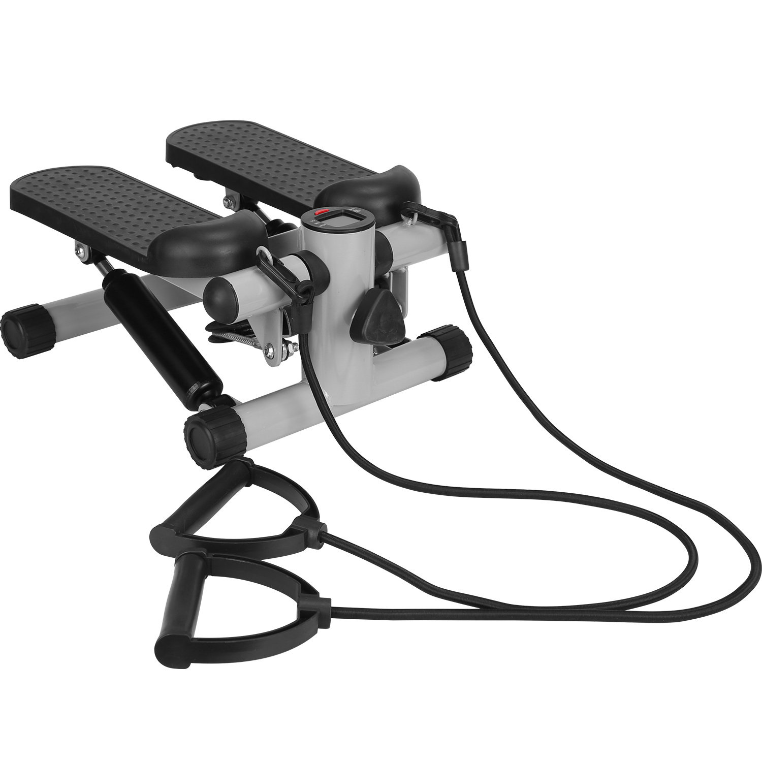 Stepper For Exercise Mini Fitness Stepper With 2 Resistance Bands LCD Monitor Max 330.7LBS Load Stair Stepper Quiet Stepper - Image 7