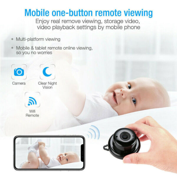 CCTV Camera WiFi 1080P Wireless IR Indoor Outdoor Security Night Vision Home CAM - Image 3