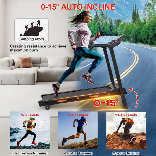 Treadmill JK8806F - Image 4