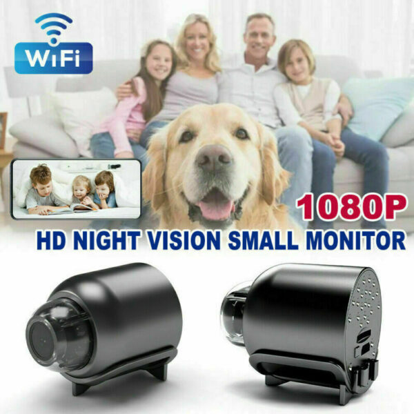 FREE 64G HD Hidden Spy Nanny Camera Wireless Wifi Home Security Night Vision HD 1080P - Image 7