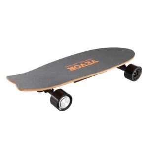 Electric Skateboard With Remote, 13.7 Mph Top Speed & 7.5 Miles Max Range Skateboard Longboard, 3 Speeds Adjustment Skateboards, Easy Carry Handle Design, Suitable For Adults & Teens Beginners