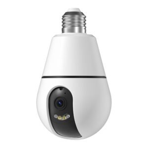 AI Detection 360 Degree HD 3MP CCTV Video Light Bulb E27 IP Wireless Mini Security Hidden Wifi Camera