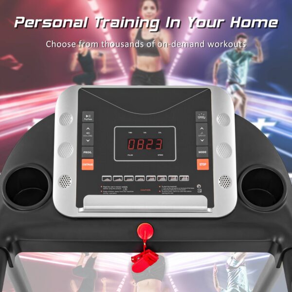 Home Use Easy Folding Treadmill,1.5HP Electric Running,Jogging Walking Machine - Image 8