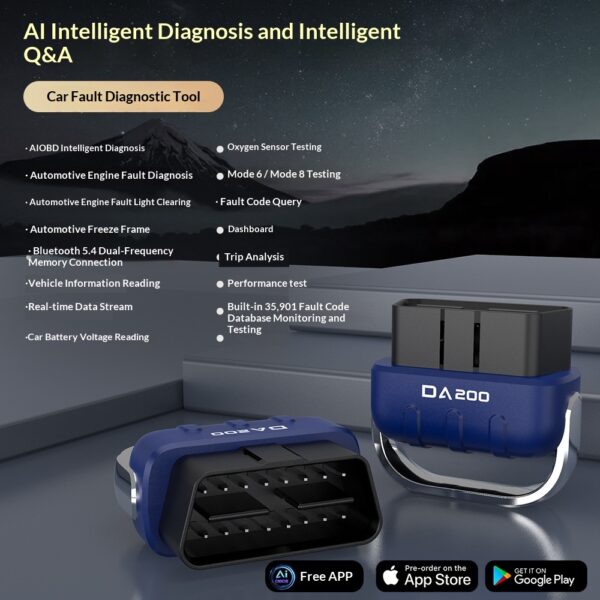 Bluetooth OBD2 Vehicle Diagnostic Instrument - Image 3