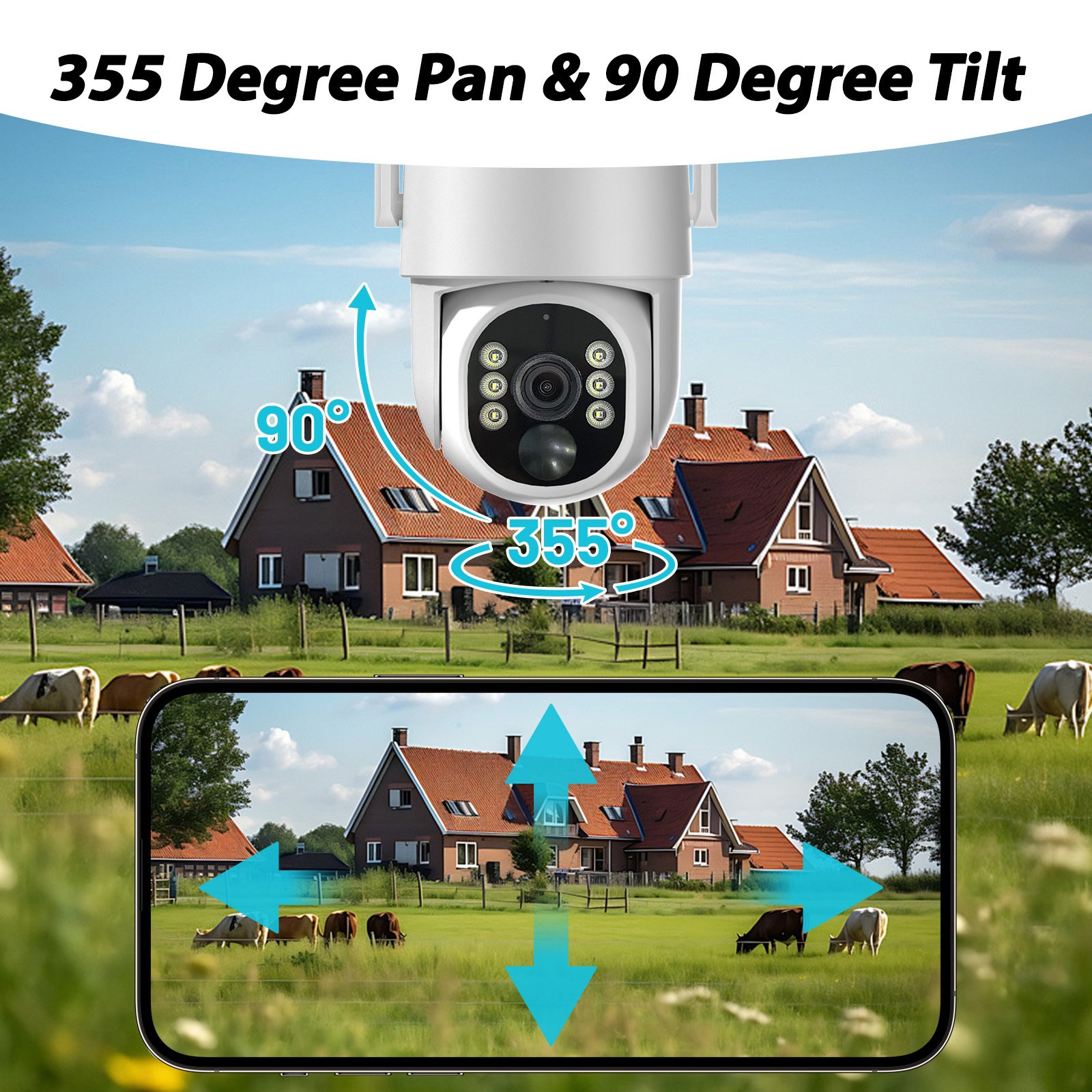 4G 4MP Ip Mini Speed Dome Ptz Camera CCTV Security 360 Degree Ip Camera Auto Motion Tracking Ip PTZ Camera - Image 3
