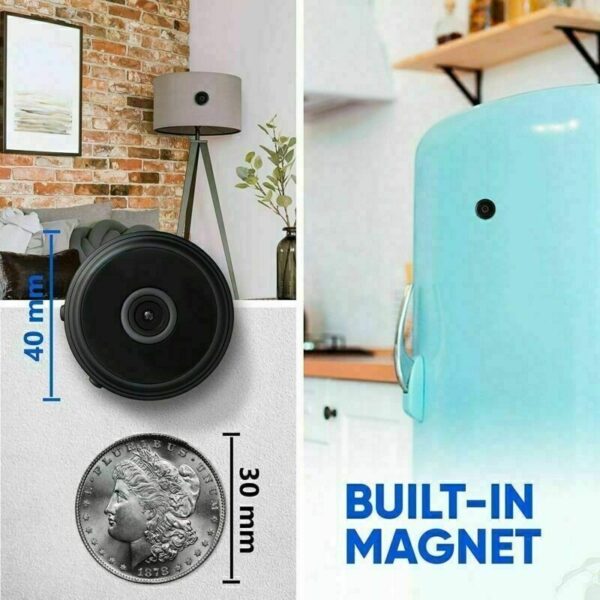 Mini Hidden Spy Camera Wireless Wifi IP Home Security 1080P HD DVR Night Vision - Image 10