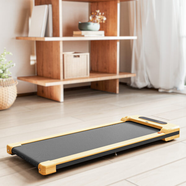2.5HP Walking Pad, Under Desk Treadmill with Remote Control, Transport Wheels and LED Display for Home Gym Office - Image 6