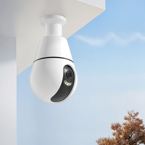 AI Detection 360 Degree HD 3MP CCTV Video Light Bulb E27 IP Wireless Mini Security Hidden Wifi Camera - Image 4