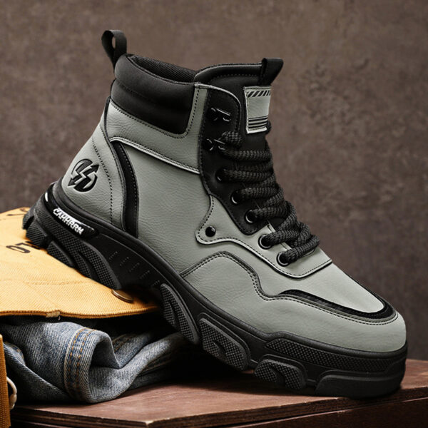 British Style Motorcycle Martin Boots - Image 7