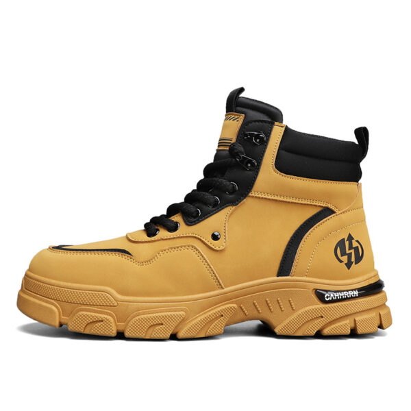 British Style Motorcycle Martin Boots - Image 9
