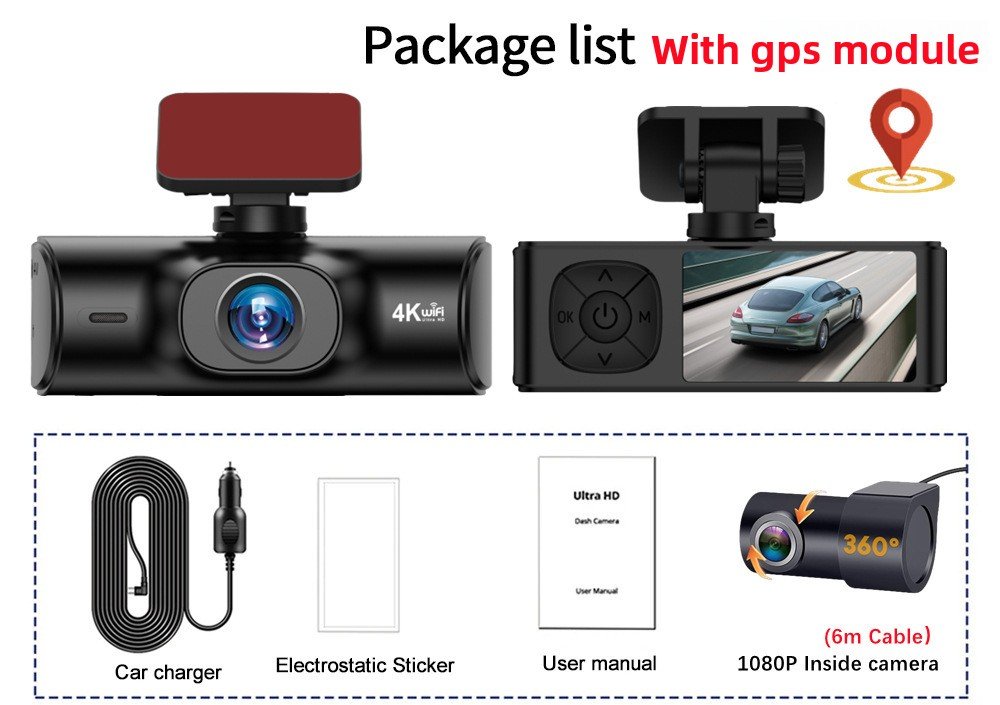 Front And Rear Double Recording Recorder - Image 5
