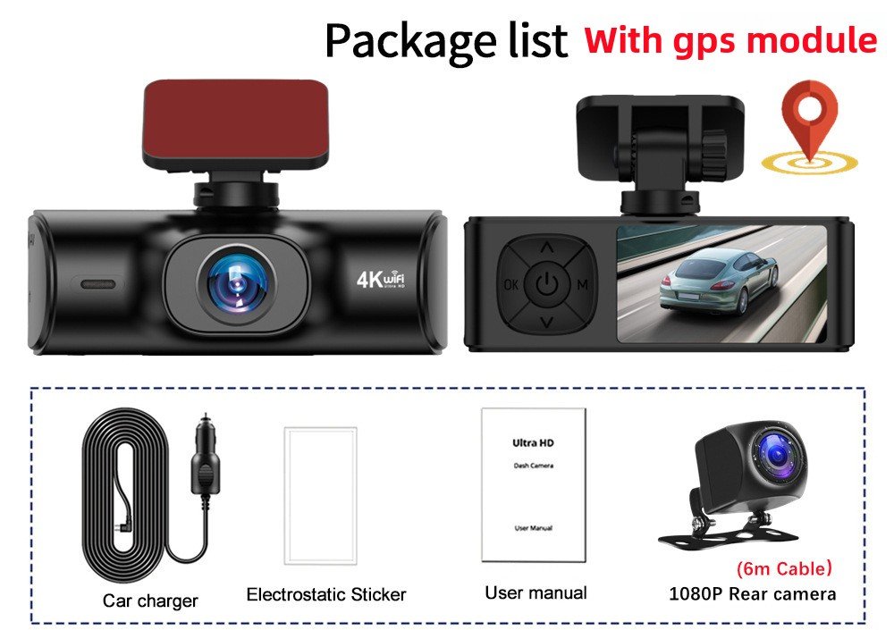 Front And Rear Double Recording Recorder - Image 7