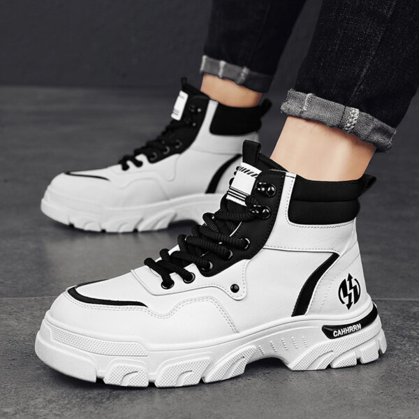 British Style Motorcycle Martin Boots - Image 4