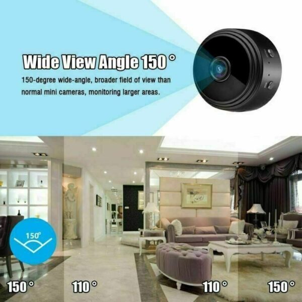 Mini Hidden Spy Camera Wireless Wifi IP Home Security 1080P HD DVR Night Vision - Image 3