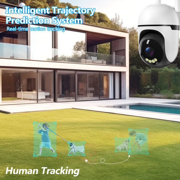 3MP PTZ Wireless Indoor Outdoor Mini Camera CCTV Network Security System Wifi Camera - Image 5