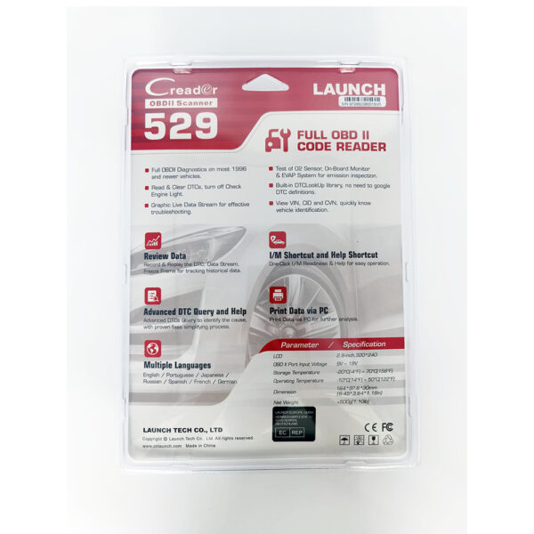 Launch CReader 529 OBD2 Code Reader - Image 6