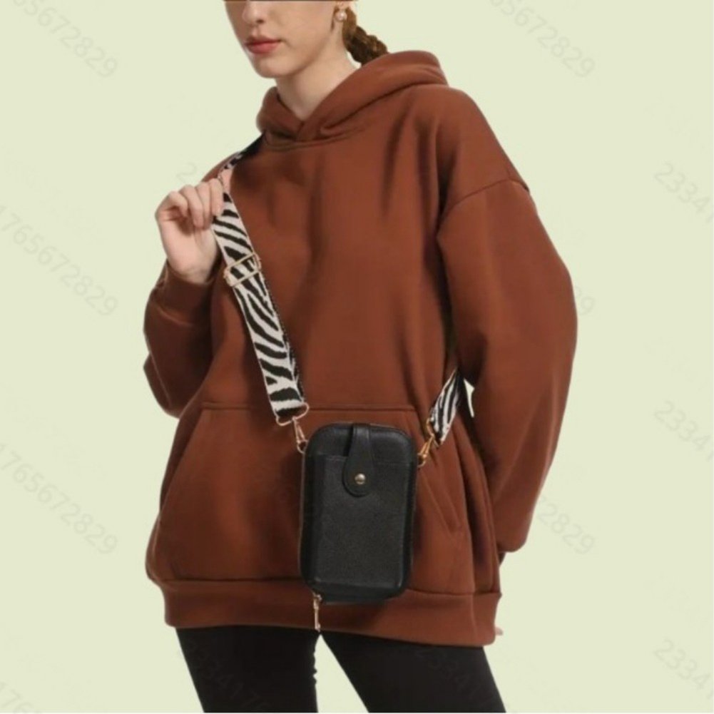 Small Crossbody Cell Phone Bag For Women, Mini Crossbody Wallet Phone Shoulder Handbag Purse With Credit Card Slots - Image 7