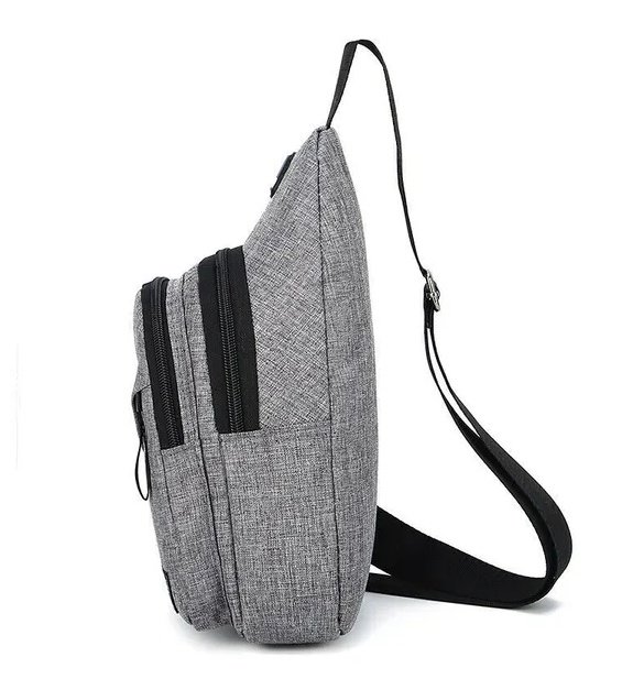 Men Women Sling Bag Chest Fanny Packs Cross Body Travel Sports Shoulder Backpack - Image 5
