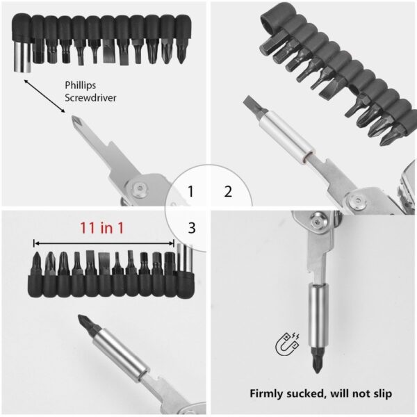 Multifunctional Pliers Outdoor Combination Multi-Purpose Knife Tool Pliers Folding Pliers - Image 5