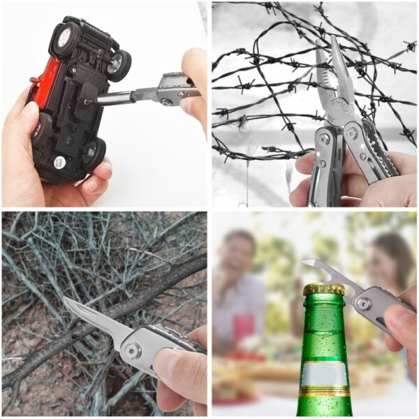 Multifunctional Pliers Outdoor Combination Multi-Purpose Knife Tool Pliers Folding Pliers - Image 3