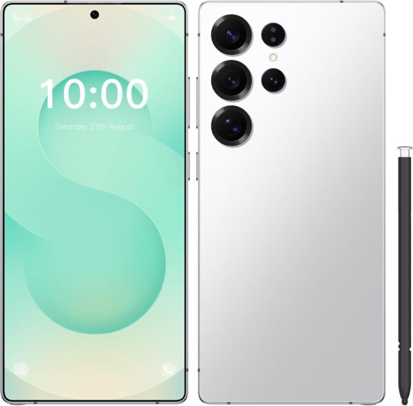 C25 Ultra Unlocked Phone,5G Smartphone 8GB 256GB 7.3-inch Android 14 Cell Phone 6800mAh Large Battery Dual SIM Face GPS - Image 7