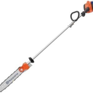 Husqvarna 122LKP Gas Pole Saw, Multi-Purpose Tool with Pole Saw Attachment, Equipped with X-CUT Chain, 10-Foot Reach Cuts Limbs up to 8 Inches Thick, 21.7CC : Patio, Lawn & Garden