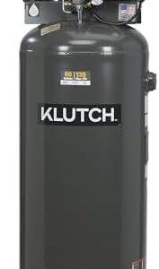 Klutch 60-Gallon Single-Stage Vertical Air Compressor, 3.7 HP, 230 Volts : Tools & Home Improvement