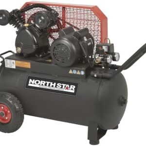 NorthStar Single-Stage Portable Electric Air Compressor - 2 HP, 20-Gallon Horizontal, 5.0 CFM : Tools & Home Improvement