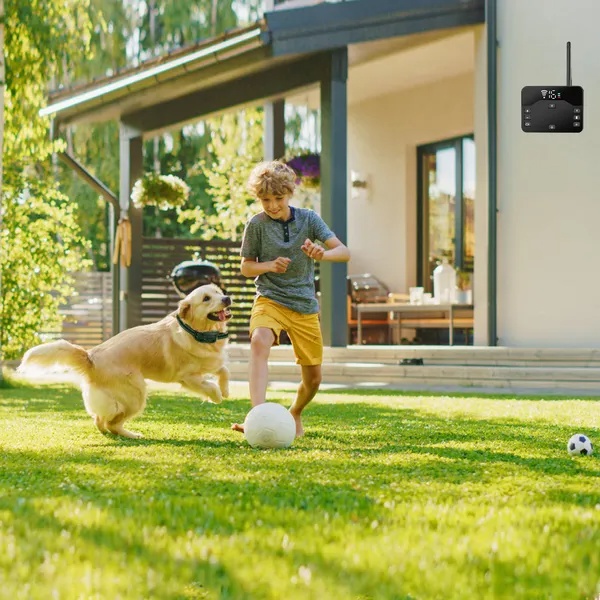 Wireless Electric Dog Fence Waterproof Pet Shock Boundary Containment System Electric Training Collar For Small Medium Large Dogs - Image 5