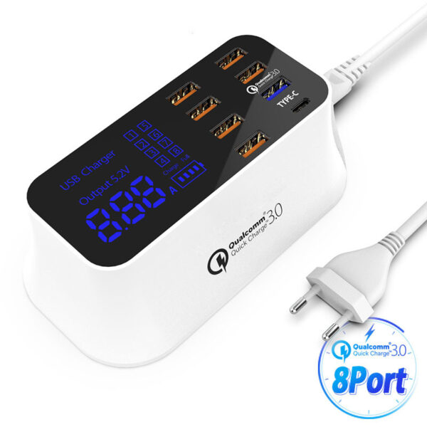 Fast Charge Smart Multi-USB Mobile Phone Tablet Charger - Image 3