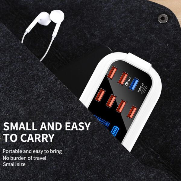 Fast Charge Smart Multi-USB Mobile Phone Tablet Charger - Image 7