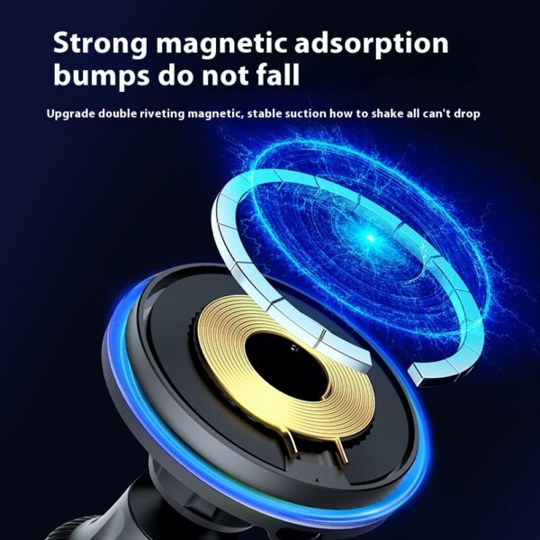 Magnetic Wireless Charger Mobile Phone Holder - Image 6