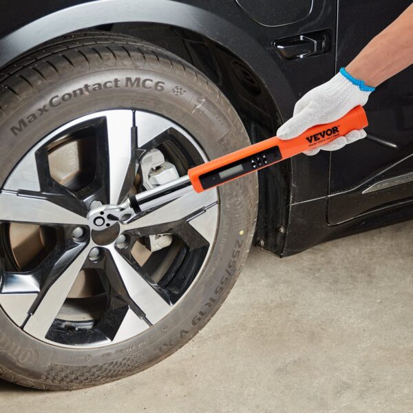Digital Torque Wrench, Drive Electronic Torque Wrench, Torque Wrench Kit 3.7-37ft.lb 5-50n.m Torque Range Accurate 3-Mode Adjustable Torque Wrench Set With LED Buzzer Calibration - Image 2