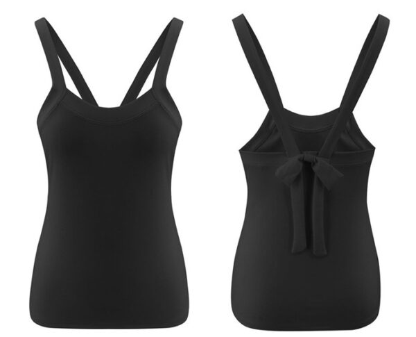 Sexy Halter Strap Slim Bow Small Vest Top - Image 6