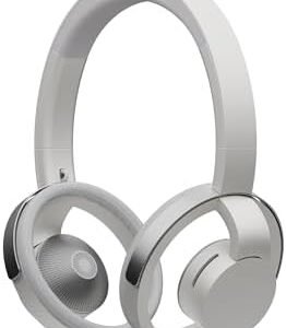 nwm ONE Wireless Open-Ear Headphones | Prevents Sound Leakage with PSZ Technology (Bone Conduction Alternative) | Bluetooth 5.3 | Multipoint | 20-Hour Battery Life with Microphone | Light Gray : Electronics