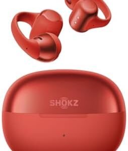 SHOKZ OpenDots ONE-Open-Ear Headphones, Clip-On Earbuds-Wireless Bluetooth Earbuds with Microphone-Secure, Lightweight, Comfort-Premium Dolby Audio-Water Resistant-Fast Charging-Up to 40 hrs Playtime : Electronics