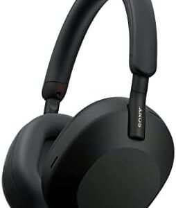 Sony WH-1000XM5 Wireless Industry Leading Noise Canceling Headphones with Auto Noise Canceling Optimizer, Crystal Clear Hands-Free Calling, Black + Free Shipping - Amazon