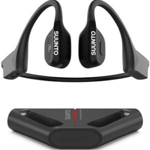 SUUNTO WING - Open ear, bone conduction headphones. Made for sports, waterproof, safety lights, bluetooth : Electronics