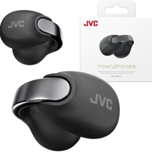 JVC Nearphones Open Ear True Wireless Headphones - Open Ear Earbuds - Bluetooth 5.3-24H Playback - IPX4 Water Resistant - Built-in Mic - Awareness & Comfort - Ear Clip Earbuds - HANP1T : Electronics