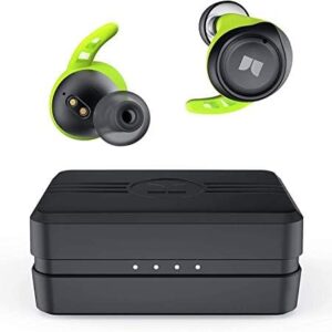 Monster Champion Wireless Earbuds, IPX8 Waterproof Sports Headphones with aptX Deep Bass, CVC 8.0 Call Noise Cancellation, Bluetooth 5.0, Type C Fast Charge, 100Hrs Charging Case : Electronics