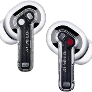 Nothing Ear Wireless Earbuds Bluetooth, 45dB Hybrid Smart ANC Earbuds, 11mm Deep Bass Boost, Hi-Res Audio with LDAC & LHDC 5.0, 6 Mics Call, 40.5H Playtime with Fast Charging Case, ChatGPT Supported : Electronics