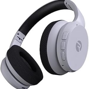 Raycon Fitness Bluetooth Headphones - Over The Ear Running Headphones, Active Noise Cancelling Wireless Headphones + Awareness Mode, Bluetooth Headset with Mic, 45 Hours of Battery Life (White) : Electronics