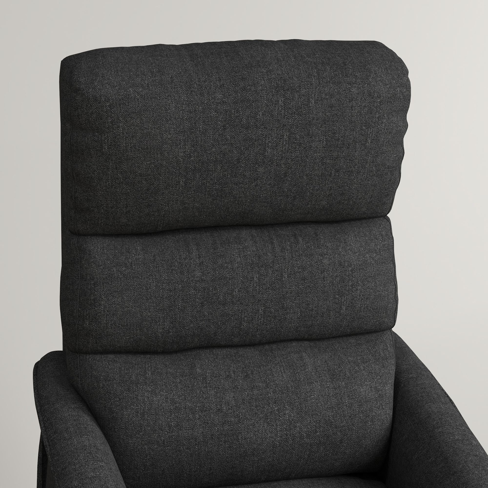 Power Lift Chair for Seniors, Electric Lift Recliner Chair with Remote Control, Side Pockets for Living Room, Black - Image 3