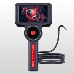 Industrial endoscope 720° rotation for car maintenance, pipeline inspection, photo and video recording