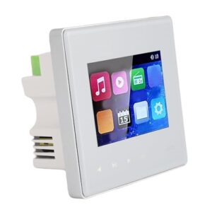 Yunir Smart Bluetooth Wall Amplifier with FM Radio,2.8 Inch HD Touch Screen,Timer On Off Control,Support MP3, WAV, and MPEG Format,Background Music Player Control Panel for Ceiling : Electronics