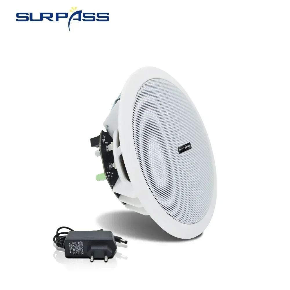 5.25 Inch audience 10W Bluetooth Ceiling speakers Built In Digital Class D Amplifier Bluetooth speaker for Indoor Outdoor Camper - Image 5