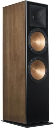 Klipsch RF-7 III Walnut Wood Furniture Made Floorstanding Speaker Pair with a RC-64 III Walnut Wood Furniture Made Center Channel Speaker and a RP-1200SW Subwoofer (2017) : Electronics - Image 2